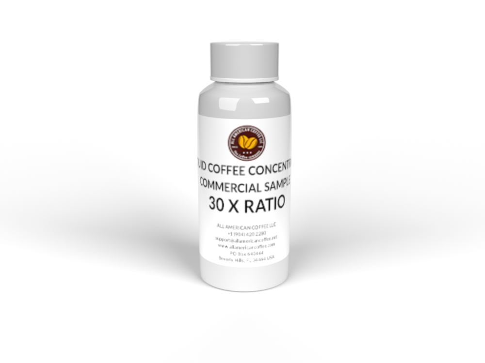 free liquid coffee concentrate - 3oz sample